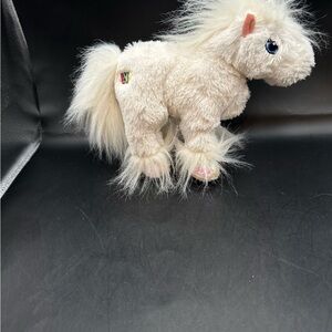 Ganz Webkinz Lil’Kinz Unicorn White Plush Stuffed Animal Toy *No Code